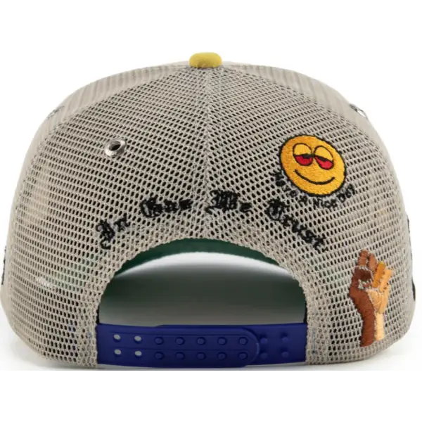 Gas bumble bee trucket hat - OSFA / CREAM - HATS