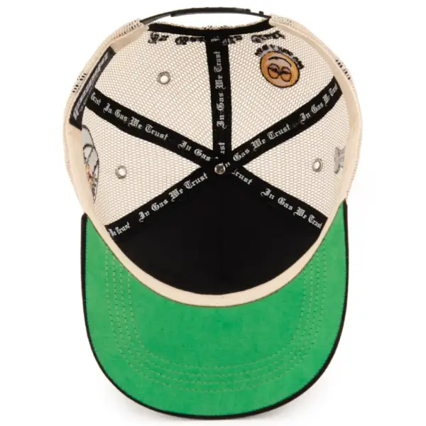 Gas ducks mighty puck trucker hat - 3XL / CREAM - HATS