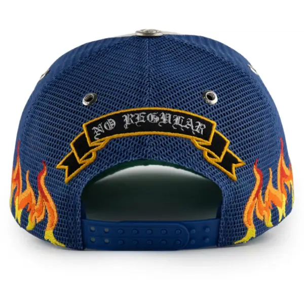 Gas nascar trucket hat - OSFA / ROYAL - HATS