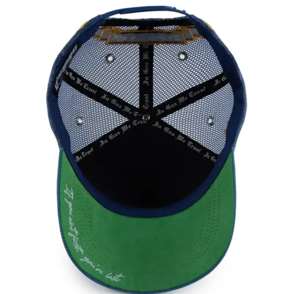 Gas nascar trucket hat - OSFA / ROYAL - HATS