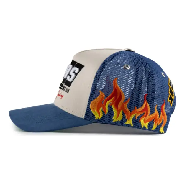 Gas nascar trucket hat - OSFA / ROYAL - HATS