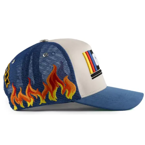 Gas nascar trucket hat - OSFA / ROYAL - HATS