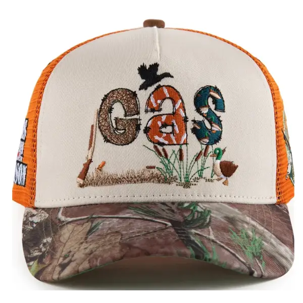 Gas gas season trucket hat - OSFA / ORANGE - HATS