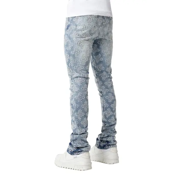 Gaupi embellished denim - DENIM