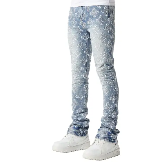 Gaupi embellished denim - DENIM