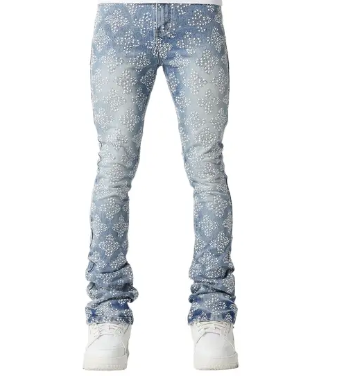 Gaupi embellished denim - DENIM