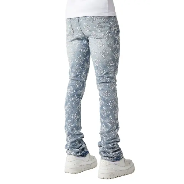 Gaupi embellished denim - DENIM