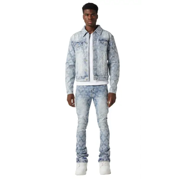Gaupi embellished denim - DENIM