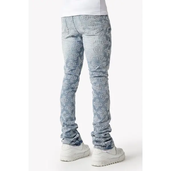 Gaupi embellished denim - DENIM