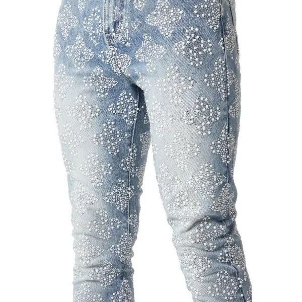 Gaupi embellished denim - DENIM