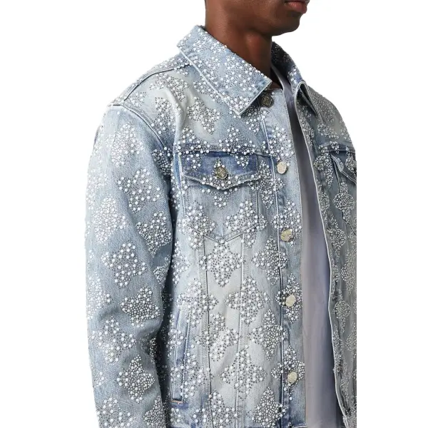 Gaupi embellished denim jacket - JACKET