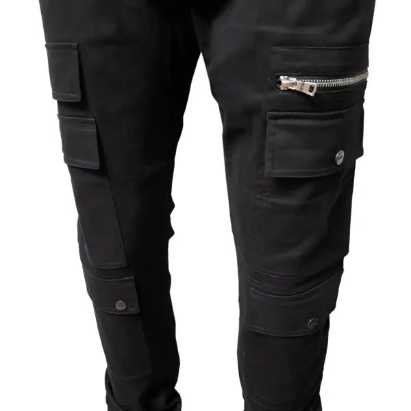 Genuine stacked cargos - DENIM