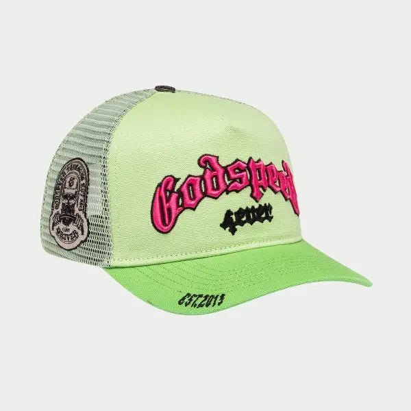 Godspeed 4ever trucker hat - HATS - Cityswagusa.com