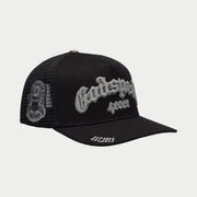 Godspeed 4ever trucker hat - OSFA / BLACK/GREY - HATS