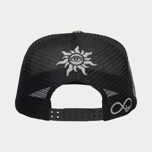 Godspeed 4ever trucker hat - OSFA / BLACK/GREY - HATS