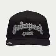 Godspeed 4ever trucker hat - OSFA / BLACK/GREY - HATS