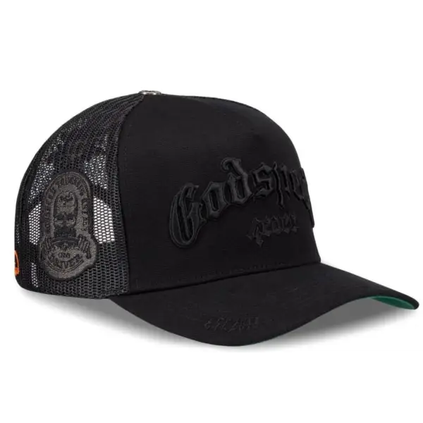 Godspeed 4ever trucker hat - OSFA / BLACK - HATS