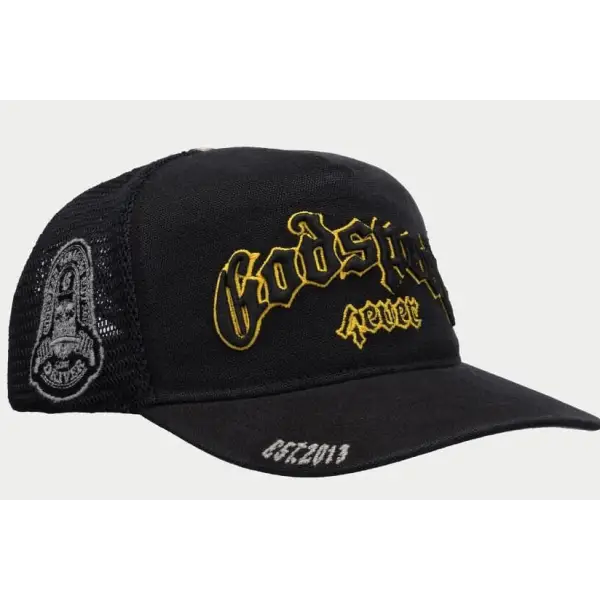 Godspeed 4ever trucker hat - OSFA / BLACK - HATS