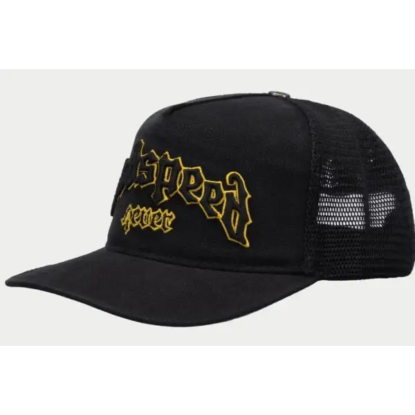 Godspeed 4ever trucker hat - OSFA / BLACK - HATS