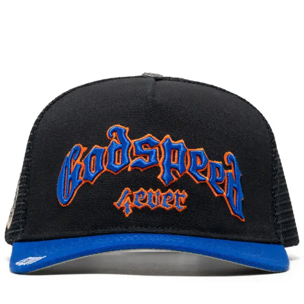 Godspeed 4ever trucker hat - OSFA / BLACK - HATS