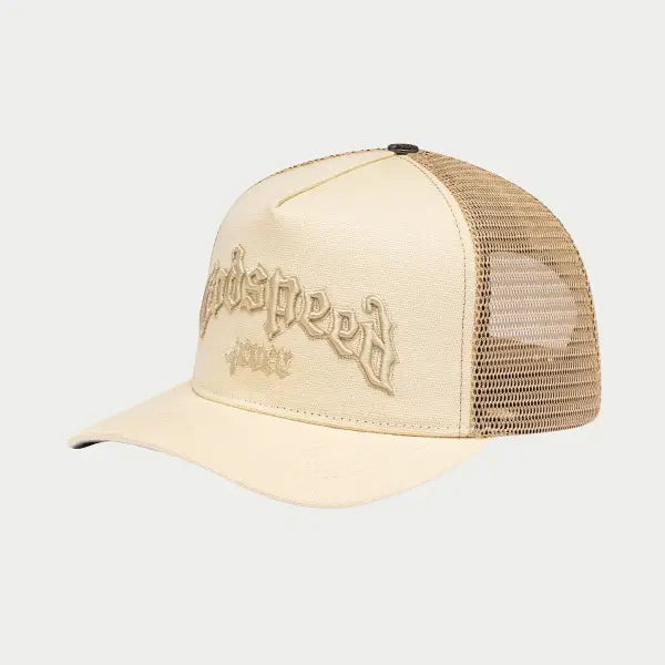 Godspeed 4ever trucker hat - OSFA / CREAM - HATS