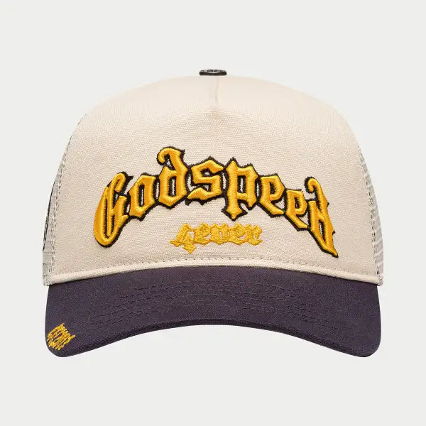 Godspeed 4ever trucker hat - OSFA / CREAM - HATS
