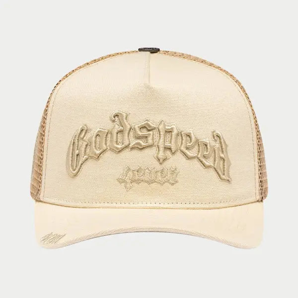 Godspeed 4ever trucker hat - OSFA / CREAM - HATS