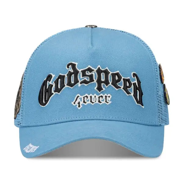 Godspeed 4ever trucker hat - OSFA / LT.BLU - HATS