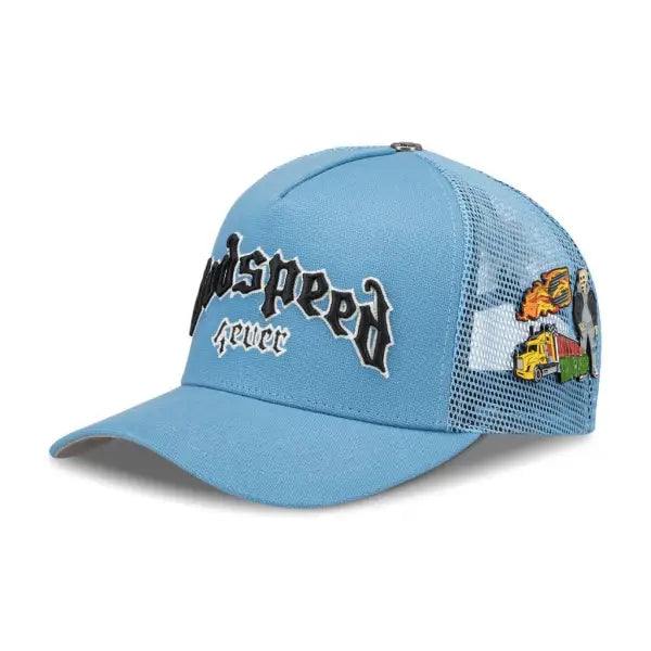 Godspeed 4ever trucker hat - OSFA / LT.BLU - HATS