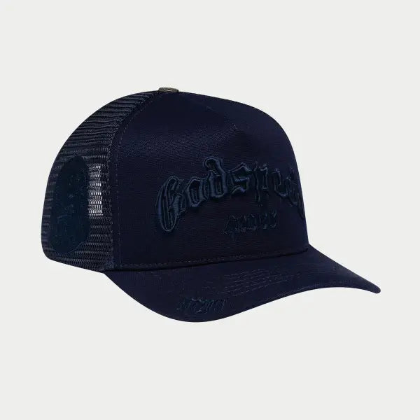 Godspeed 4ever trucker hat - OSFA / NAVY - HATS
