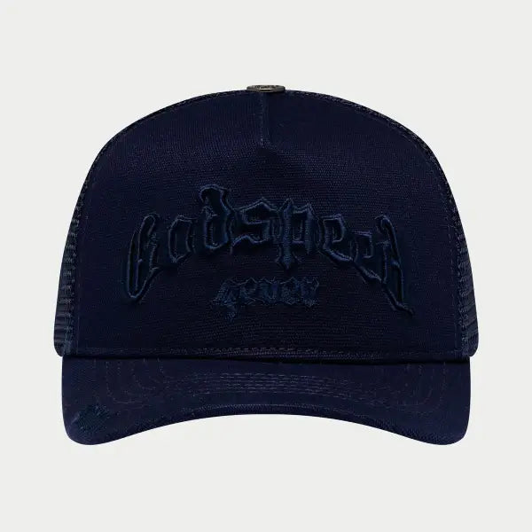 Godspeed 4ever trucker hat - OSFA / NAVY - HATS