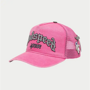 Godspeed 4ever trucker hat - OSFA / PINK - HATS