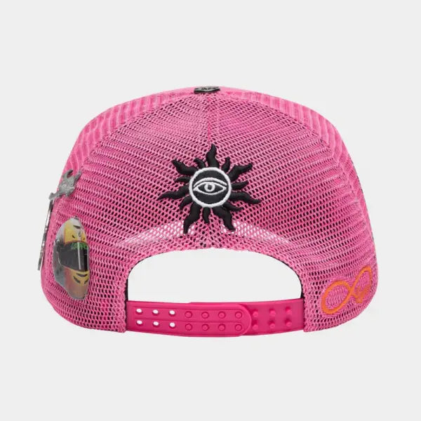 Godspeed 4ever trucker hat - OSFA / PINK - HATS