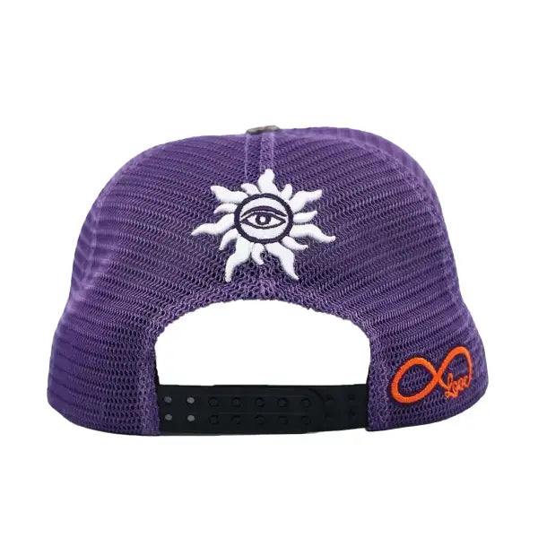 Godspeed 4ever trucker hat - OSFA / PURPLE - HATS