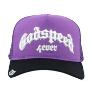 Godspeed 4ever trucker hat - OSFA / PURPLE - HATS