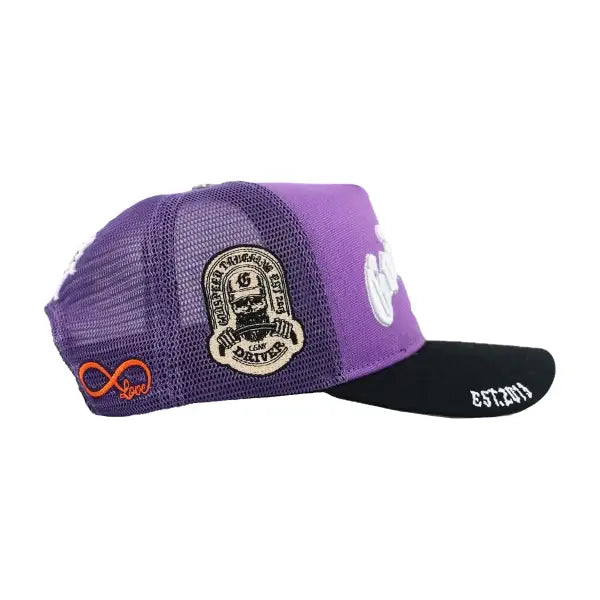 Godspeed 4ever trucker hat - OSFA / PURPLE - HATS