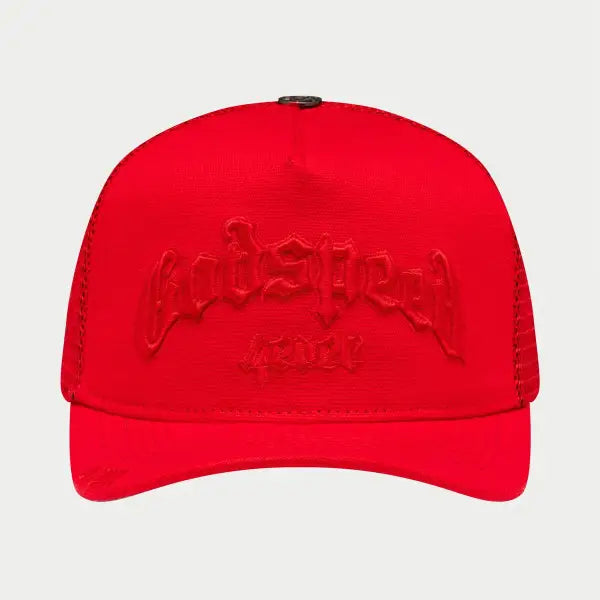 Godspeed 4ever trucker hat - OSFA / RED - HATS