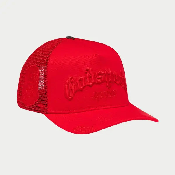 Godspeed 4ever trucker hat - OSFA / RED - HATS