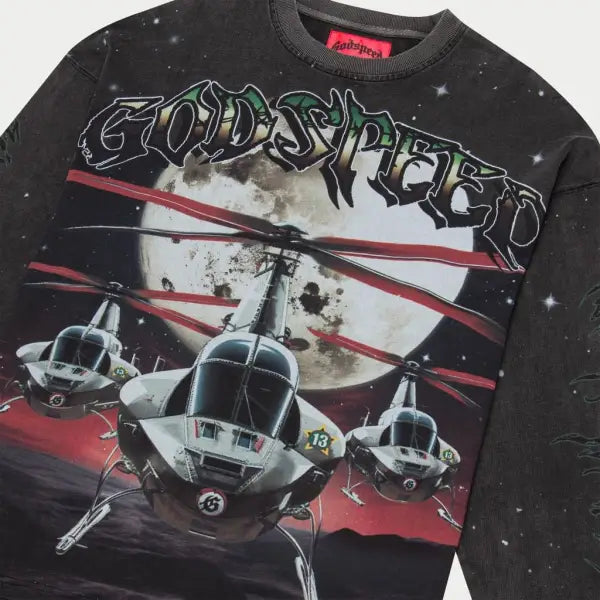 Godspeed air strike long sleeve t-shirt - T-SHIRT