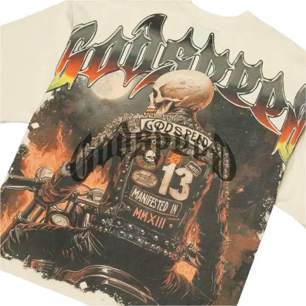 Godspeed biker nation t-shirt - T-SHIRT