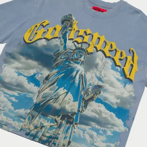 Godspeed chrome liberty t-shirt - T-SHIRT