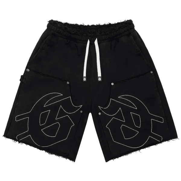 Godspeed distressed carpenter shorts by GODSPEED