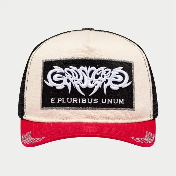 Godspeed e pluribus trucker hat - OSFA / CREAM - HATS
