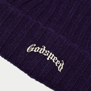 Godspeed emblem beanie - OSFA / NAVY - HATS
