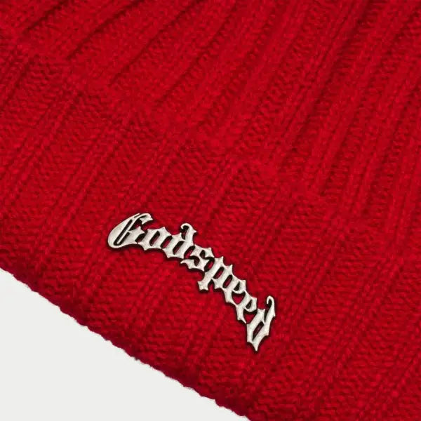 Godspeed emblem beanie - OSFA / RED - HATS