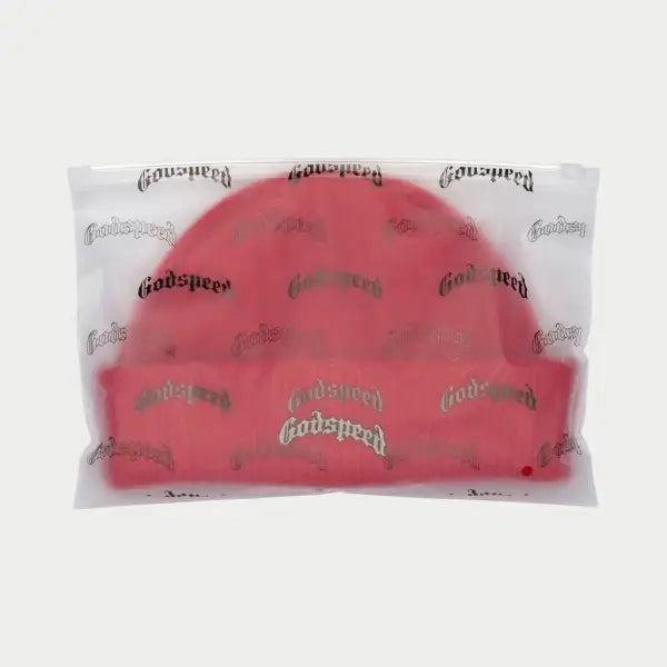 Godspeed emblem beanie - OSFA / RED - HATS