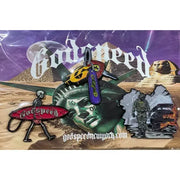 Godspeed ferrari key,surfboard pins - ACCESSORIES