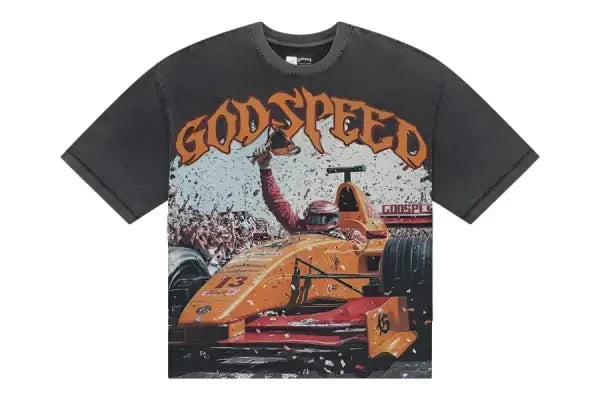 godspeed finishline t-shirt - T-SHIRT