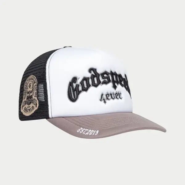 Godspeed foam forever trucker hat - OSFA / WHITE - HATS