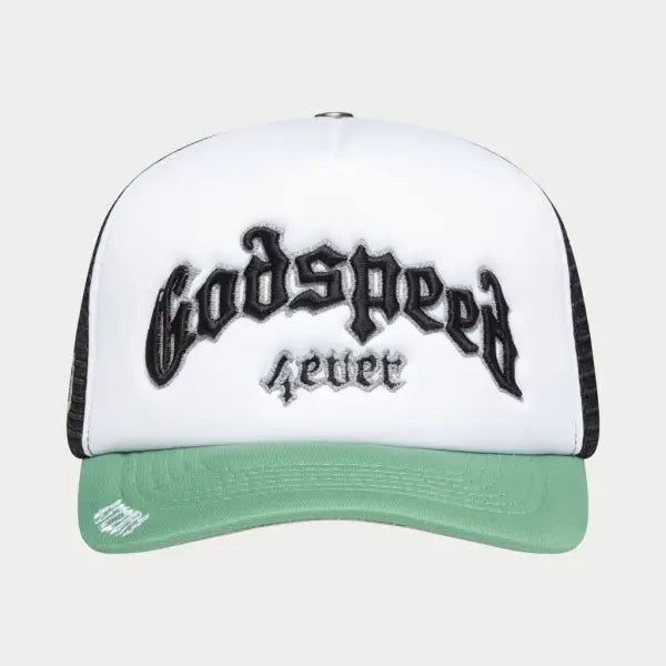 Godspeed foam forever trucker hat - OSFA / WHITE - HATS